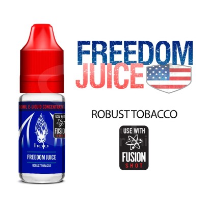 Concentrated Vaping Flavors Aroma Concentrate Freedom Juice Halo 10ml