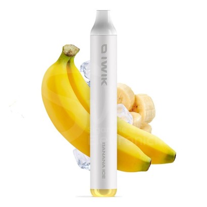 IWIK by KIWI VAPOR-IWIK Einweg KIWI VAPOR 600 Puff - Bananeneis 20mg-IWIK