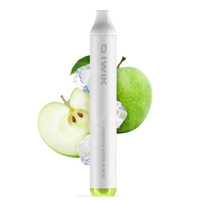 IWIK by KIWI VAPOR-IWIK Einweg KIWI VAPOR 600 Puff - Grünes Apfeleis 20 mg-IWIK
