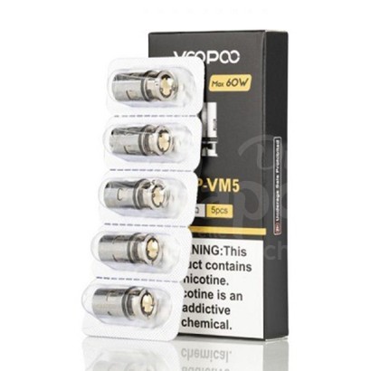 Résistances pour cigarettes électroniques-Résistance VooPoo PNP-VM5 0.2oHm-VooPoo
