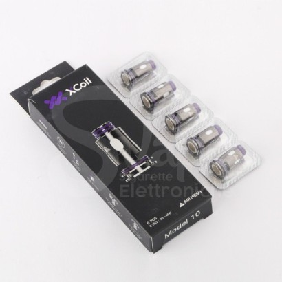 Résistances pour cigarettes électroniques-Resistenza VapX Geyser 10s Single Air Mesh 0.25oHm-VapX