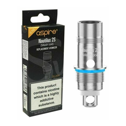 Résistances pour cigarettes électroniques-Résistance Aspire Nautilus 2S Mesh 0.7oHm-Aspire