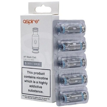 Résistances pour cigarettes électroniques-Resistenza Aspire Flexus Q AF Mesh Coil 0.6oHm-Aspire