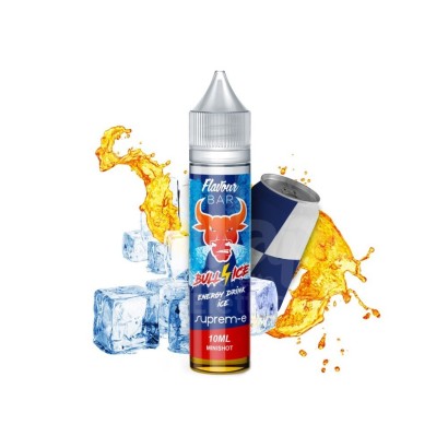 Mini-Shots 10+10-Aroma Bull Ice Flavour Bar – Suprem-e Mini Shot 10 ml-Suprem-e