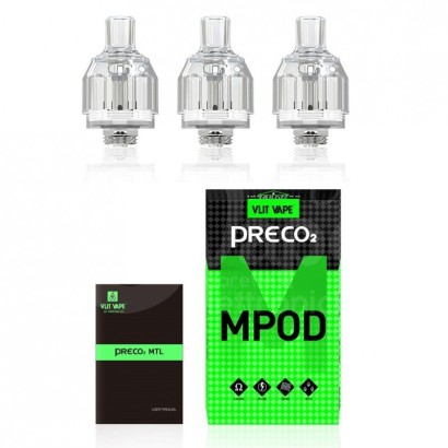 Disposable Atomizers VZone Disposable Atomizer - PRECO 2 MTL Mesh Coil