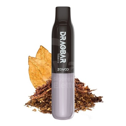 ZoVoo DragBar 600S ZoVoo DragBar 600S Disposable Cigarette 600 Puff - Tobacco
