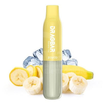 ZoVoo DragBar 600S ZoVoo DragBar 600S Disposable Cigarette 600 Puff - Banana Ice