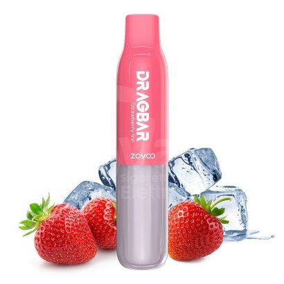 ZoVoo DragBar 600S ZoVoo DragBar 600S Disposable Cigarette 600 Puff - Strawberry Ice