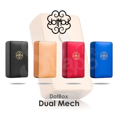 Batteries vape mécaniques-Boîte Mod DotBox Dual Mech - DotMod-DotMod