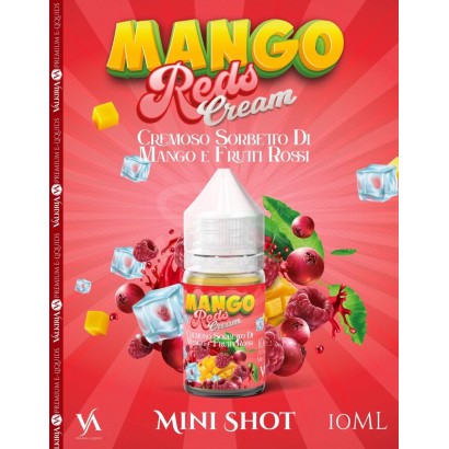 Mini Shots 10+20 Flavor Mango Reds Cream - Valkiria Mini Shot 10ml
