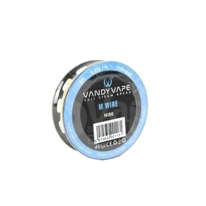 Resistive Vaping Wires Vandy Vape Ni80 Mesh Wire 100mesh 1.5 meters