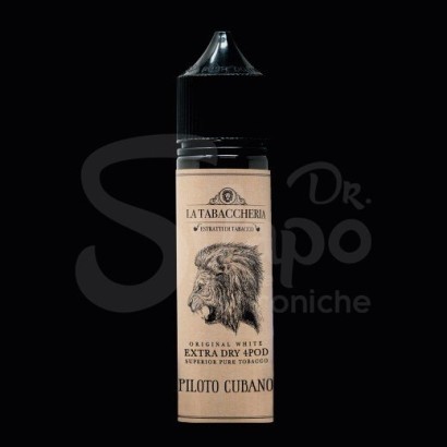 Shots 20+40 Aroma Piloto Cubano Extra Dry 4Pod - La Tabaccheria Shot 20ml