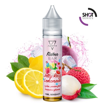 Mini-Shots 10+10-Aroma Jelly Razz Lemonade Flavour Bar – Suprem-e Mini Shot 10 ml-Suprem-e
