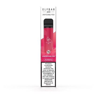 Elf Bar Elf Bar 600 Disposable Cigarette - Watermelon