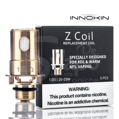 Resistors for Electronic Cigarettes Innokin Zenith Pro R1 Z-Coil 1.0oHm resistance