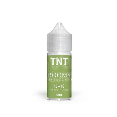 Mini Shots 10+10 Aroma Booms Pistachio - TNT Vape Mini Shot 10ml
