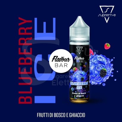 Shot 20+40-Aroma Blueberry Ice Flavour Bar - Suprem-e Shot 20ml