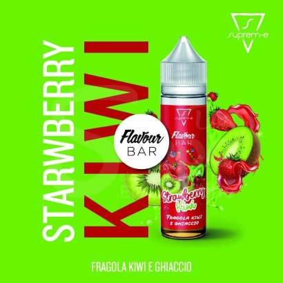 Shot 20+40-Aroma Strawberry Kiwi Flavour Bar - Suprem-e Shot 20ml