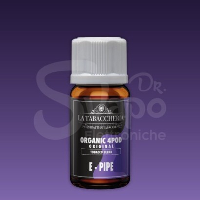 Concentrated Vaping Flavors E-pipe - Aroma Organic 4 Pod - 10 ml - La Tabaccheria