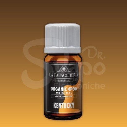 Concentrated Vaping Flavors Kentucky - Aroma Organic 4 Pod - 10 ml - La Tabaccheria