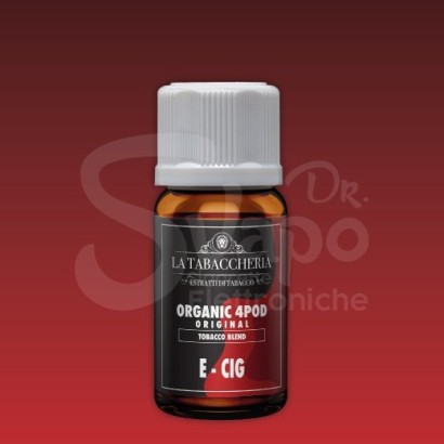 Concentrated Vaping Flavors Aroma Concentrate E-Cig Organic 4 Pod - La Tabaccheria 10ml
