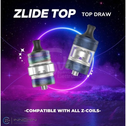 Atomizzatori con Resistenze-Atomizzatore Innokin Zlide Top Tank 4,5ml