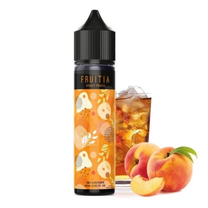 Shots 20+40 Flavor Sweet Peach Soda - Fruitia Shot 20ml