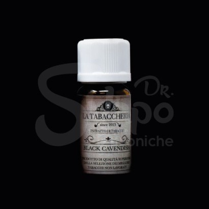 Saveurs de vapotage concentrées-Arôme Concentré Extrait de Cavendish Noir - La Tabaccheria 10ml-La Tabaccheria - Estratti