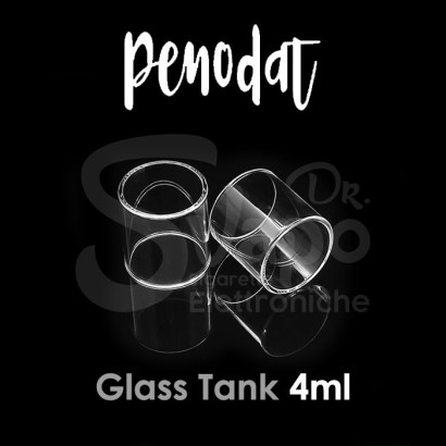 Replacement Glass Atomizers Replacement glass for Penodat RTA 4ml - SXK
