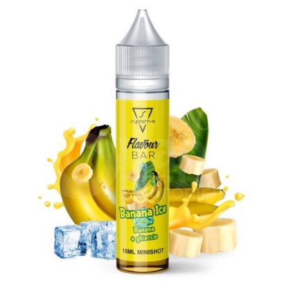 Mini Shot 10+10-Aroma Banana Ice Flavour Bar - Suprem-e Mini Shot 10ml