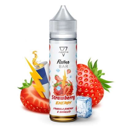 Schüsse 20+40-Aroma Strawberry Energy Flavour Bar - Suprem-e Shot 20ml-Suprem-e