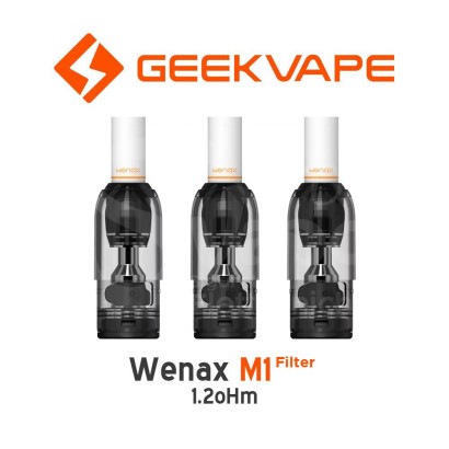 Pod Electronic Cigarettes Pod Resistance GeekVape Wenax M1 Filter 1.2oHm