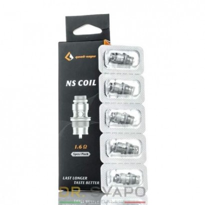 Resistors for Electronic Cigarettes GeekVape NS Coil 1.6 oHm resistance for Flint Tank and Frenzy Kit