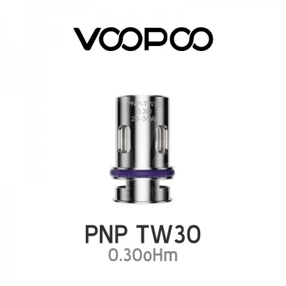 Résistances pour cigarettes électroniques-Résistance VooPoo PnP TW30 0.30oHm-VooPoo