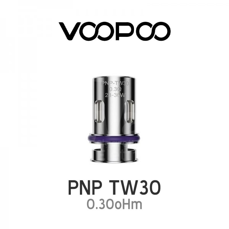 Resistors for Electronic Cigarettes VooPoo PnP resistor TW30 0.30oHm