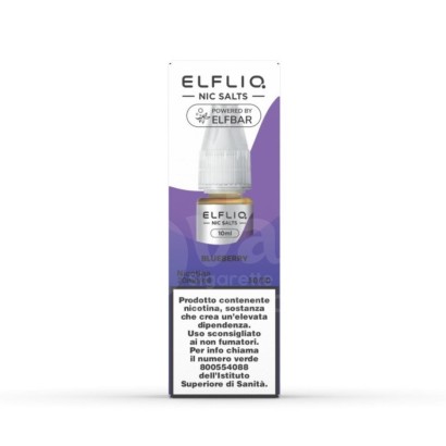 Ready Liquids 10ml Elfliq Blueberry - Liquido Pronto 10ml