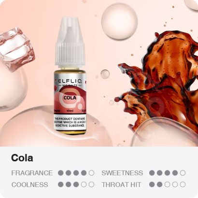 Ready Liquids 10ml Elfliq Cola - Liquido Pronto 10ml