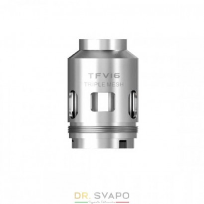 Résistances pour cigarettes électroniques-SMOK TFV16 - Triple Coil Mesh 0.15 oHm-SMOK