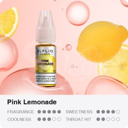 Ready Liquids 10ml Elfliq Pink Lemonade - Liquido Pronto 10ml