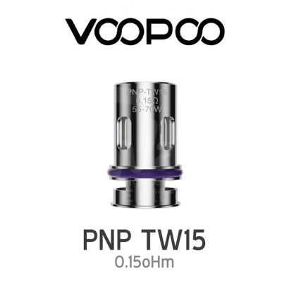 Résistances pour cigarettes électroniques-Résistance VooPoo PnP TW15 0.15oHm-VooPoo