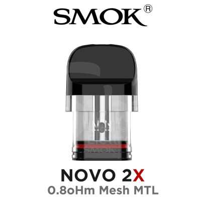 Cigarettes électroniques Pod-Pod de résistance SMOK Novo 2X 0.8oHm Mesh MTL-SMOK