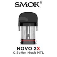 Pod Cartucce-Pod Resistenza SMOK Novo 2X 0.8oHm Mesh MTL