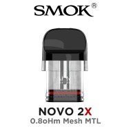 Pod Electronic Cigarettes SMOK Novo 2X 0.8oHm Mesh MTL Resistance Pod