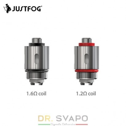 Résistances pour cigarettes électroniques-Résistances JustFog Q16, Q14, QPod - 5pcs-Justfog