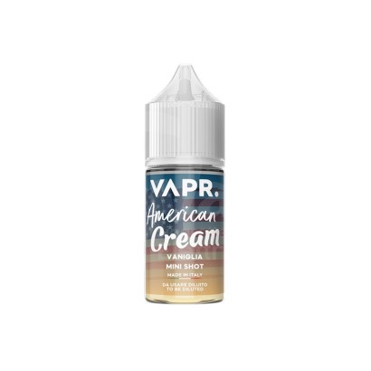 Mini Shot 10+10-Aroma American Cream - VAPR Mini Shot 10ml