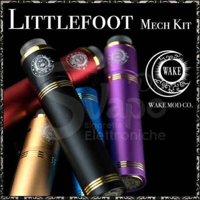 Batteries vape mécaniques-Littlefoot Mech Kit RDA - Wake Mod-Wake Mod Co