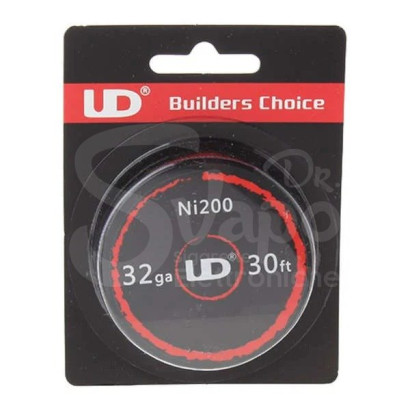 Resistive Vaping Wires UD Youde Ni200 32ga 0.20mm 10 meters