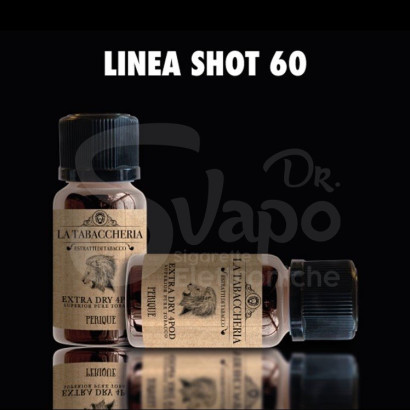 Shots 20+40 Aroma Perique Extra Dry 4Pod - La Tabaccheria Shot 20ml