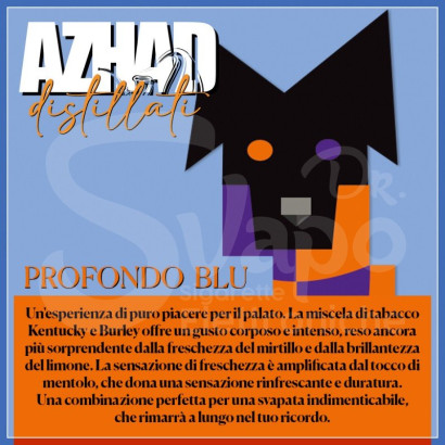 Shot 25+35-Aroma Profondo Blu - Distillati Azhad's Elixirs Shot 25ml