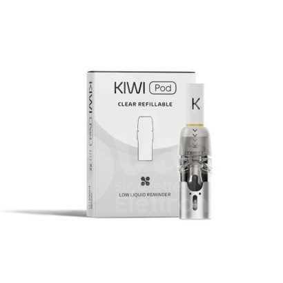 Cartucce Kiwi Clear White da 1,2 ohm 1,7ml - 3 Pezzi